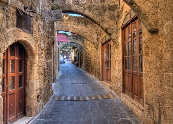 Tatil Evi Old Town Roloi House Rhodes City